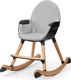 Kinderkraft шезлонг-качалка Finio Black/White KKBFINOBLK0000