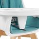 Kinderkraft стільчик для годування Tixi Turquoise KKKTIXITRQ0000