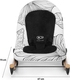 Kinderkraft шезлонг-качалка Finio Black/White KKBFINOBLK0000