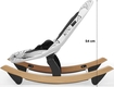 Kinderkraft шезлонг-качалка Finio Black/White KKBFINOBLK0000
