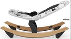 Kinderkraft шезлонг-качалка Finio Black/White KKBFINOBLK0000