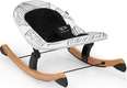 Kinderkraft шезлонг-качалка Finio Black/White KKBFINOBLK0000
