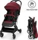 Kinderkraft прогулочная коляска Indy Burgundy KKWINDYBRG0000