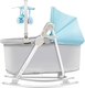 Kinderkraft шезлонг-качалка 5 в 1 Unimo Light Blue KKBUNIMLIBL000