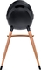 Kinderkraft стільчик для годування 2 в 1 Fini Black KKKFINIBLK0000