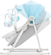 Kinderkraft шезлонг-качалка 5 в 1 Unimo Light Blue KKBUNIMLIBL000