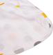 Экопупс непромокаемый нагрудник с карманом Eсo Cotton Premium 21х30см серо-желтый горошек EPB-004