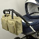 Omali сумка с двумя накладными карманами для колясок бежевая om001605