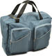 Omali сумка с двумя накладными карманами для колясок тёмно-серая om001608