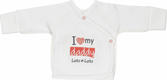 Верес распашонка "I love my daddy red" 62 103.81-4.62