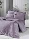 Victoria комплект постельного белья Deluxe Jacquard Sateen Rimma лиловый 48818_2,0bt