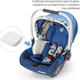 El Camino автокрісло ME 1009-1 NEWBORN blue tree 22220ber