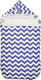 Omali демисезонный конверт для новорожденного "Малыш" синий зигзаг om000901
