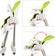 Bambi стульчик для кормления M 3216 2-5 green 21957ber