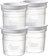 Tommee Tippee контейнеры для хранения грудного молока (4 шт) white 71583iti