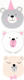 Верес боди "Beary much pink" 56 102.81-3.56
