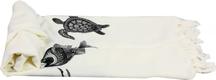 LightHouse полотенце Bamboo Peshtemal 90х180 Sea Creatures New 49778bt