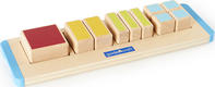 Guidecraft пазл Manipulatives Дробные части квадрата G6748afk