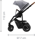 Britax-Romer прогулянкова коляска Smile III Frost Grey / Black 2000034646