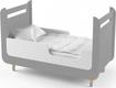 Indigowood ліжко-трансформер Bubble Kit з додатковим бортиком серая 40069-indigo