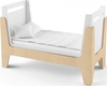 Indigowood кровать-трансформер Tower Baby 120 x 60 см с съемной спинкой белая / натуральное дерево 40606-indigo