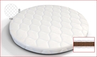 IngVart матрас Baggybed Round кокосовая койра 72x72x7 см 2100020000009in