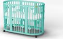 Ingvart кроватка-трансформер 9-в-1 Baggybed Round Heart  Тиффани 1346027in