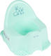 Tega горшок ЕСО Зайчики мятный KR-007-105