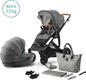 Kinderkraft універсальна коляска Prime Gray + MommyBag KKWPRIMGRMB200