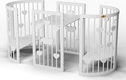 Ingvart кроватка-трансформер 9-в-1 Baggybed Maxi Heart белый 03349003in