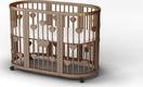 Ingvart кроватка-трансформер 9-в-1 Baggybed Round Heart  Шоколад 1341361in