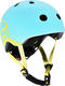 Scoot&Ride шлем защитный детский с фонариком (XXS/XS) голубика SR-181206-BLUEBERRY