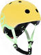 Scoot&Ride шлем защитный детский с фонариком (XXS/XS) лимон SR-181206-LEMON