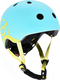Scoot&Ride шлем защитный детский с фонариком (S) голубика SR-181206-BLUEBERRY_S