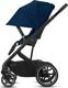 Cybex прогулянкова коляска Balios S Lux BLK Lux SLV Navy Blue 520001239bbg