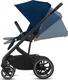 Cybex прогулочная коляска Balios S Lux BLK Lux SLV River Blue turquoise 520001241bbg