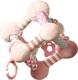 BabyOno развивающий мягкий куб Розовый 899/01bo