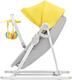 Kinderkraft шезлонг-гойдалка 5 в 1 Unimo Yellow KKKUNIMYEL0000