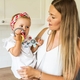 BabyOno прорізувач для зубів ортодонтичний з брязкальцем 488bo