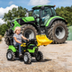 Rolly Toys трактор с ковшом rollyFarmtrac Deutz Agrotron 7250 TTV черно-зеленый 710133