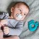 BabyOno прорізувач для зубів силіконовий Кит голубой 935/01bo