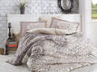 HOBBY комплект постельного белья FLANNEL Serenity серый 160х220/1х50х70 40264_1,5bt