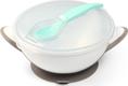 BabyOno мисочка с присоской и ложечкой Серый 1063/02bo