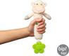 BabyOno іграшка з пищалкою і прорiзувачем Веселая овечка 606bo