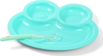 BabyOno мисочка трехсекционная Веселый лягушонок 1073/01bo