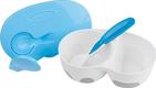BabyOno мисочка с ложечкой двухкамерная 1067bo