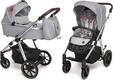 Baby Design универсальная коляска Bueno 107 GRAY (с вышивкой) 203565