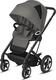 Cybex прогулочная коляска Talos S Lux BLK (с бампером) Soho Grey mid grey 520001427bbg