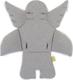 Childhome подушка для сидіння Angel JERSEY GREY CCASCGR