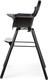 Childhome стільчик для годування 2 в 1 EVOLU 2 (з бампером) BLACK / BLACK CHEVOCHBL